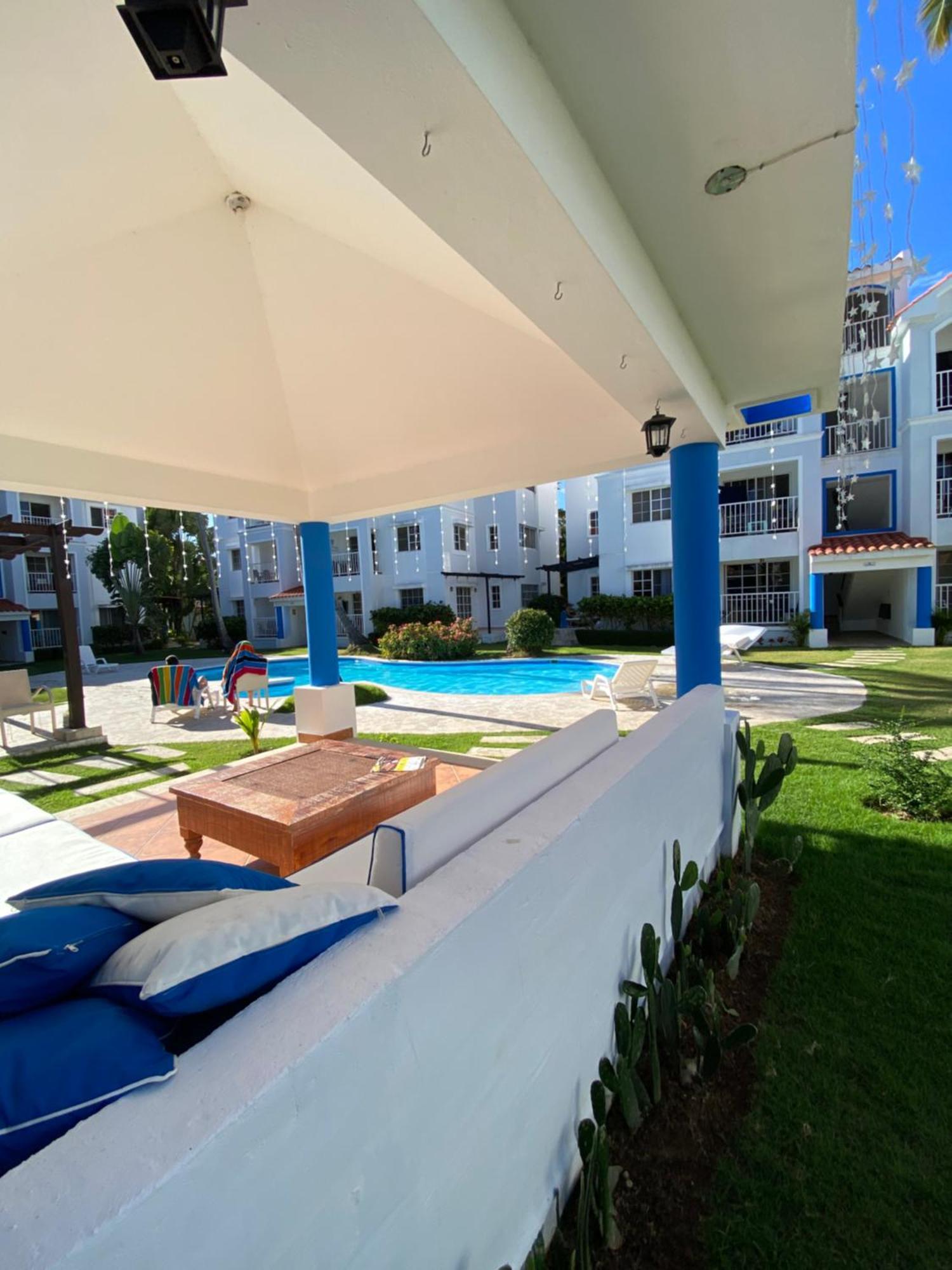 Madonna Pool Beach Los Corales Punta Cana Bagian luar foto