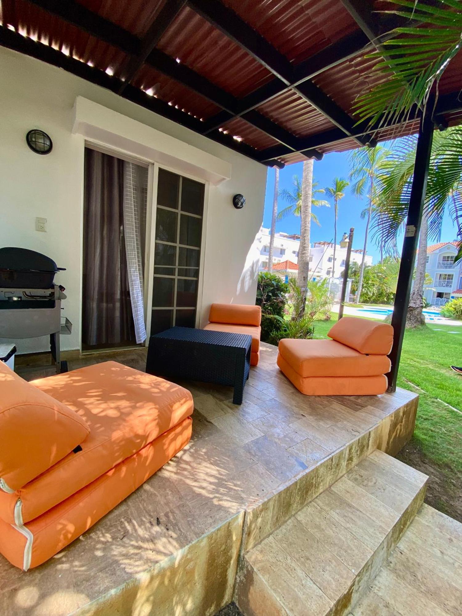 Madonna Pool Beach Los Corales Punta Cana Bagian luar foto