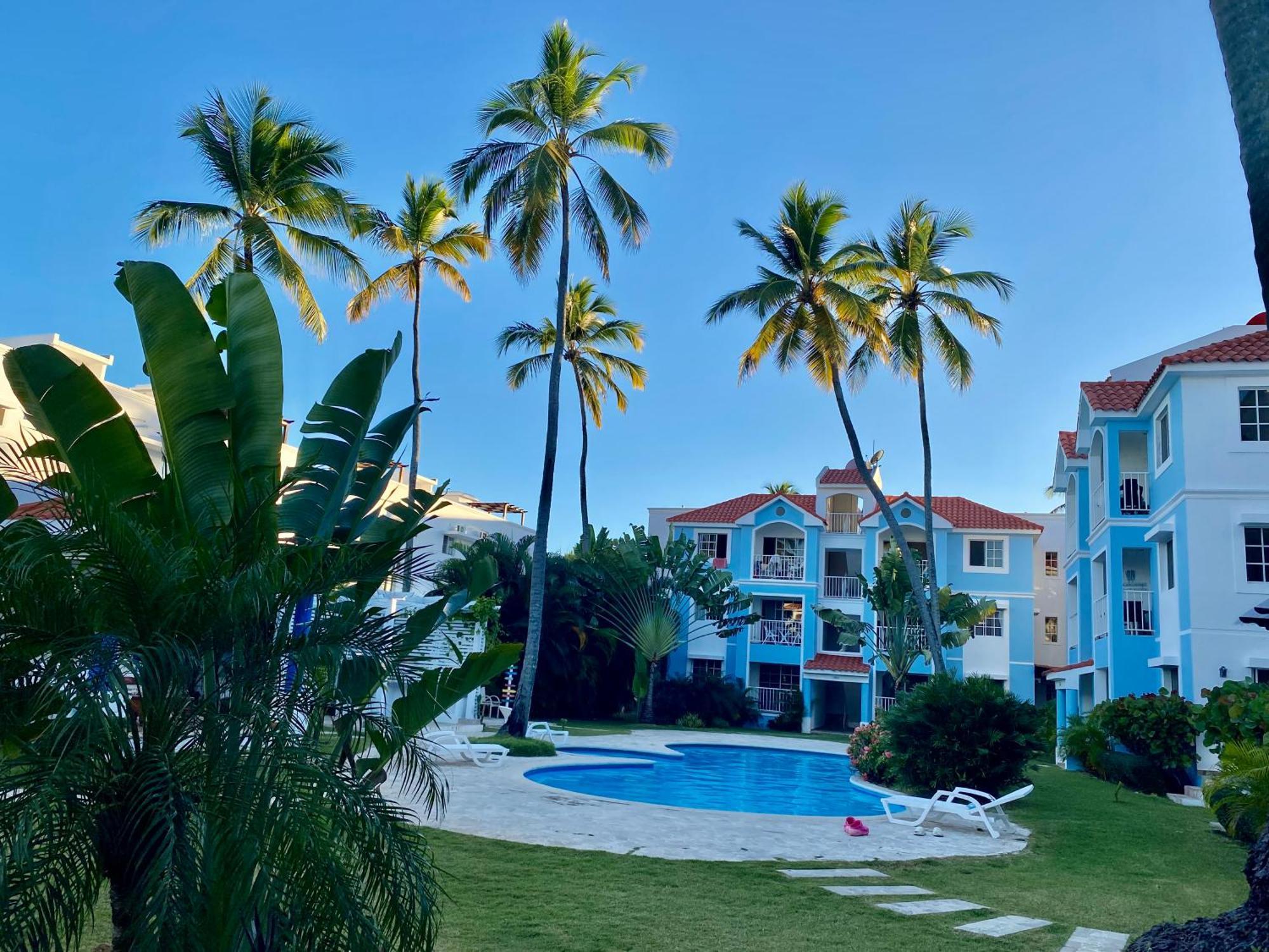 Madonna Pool Beach Los Corales Punta Cana Bagian luar foto