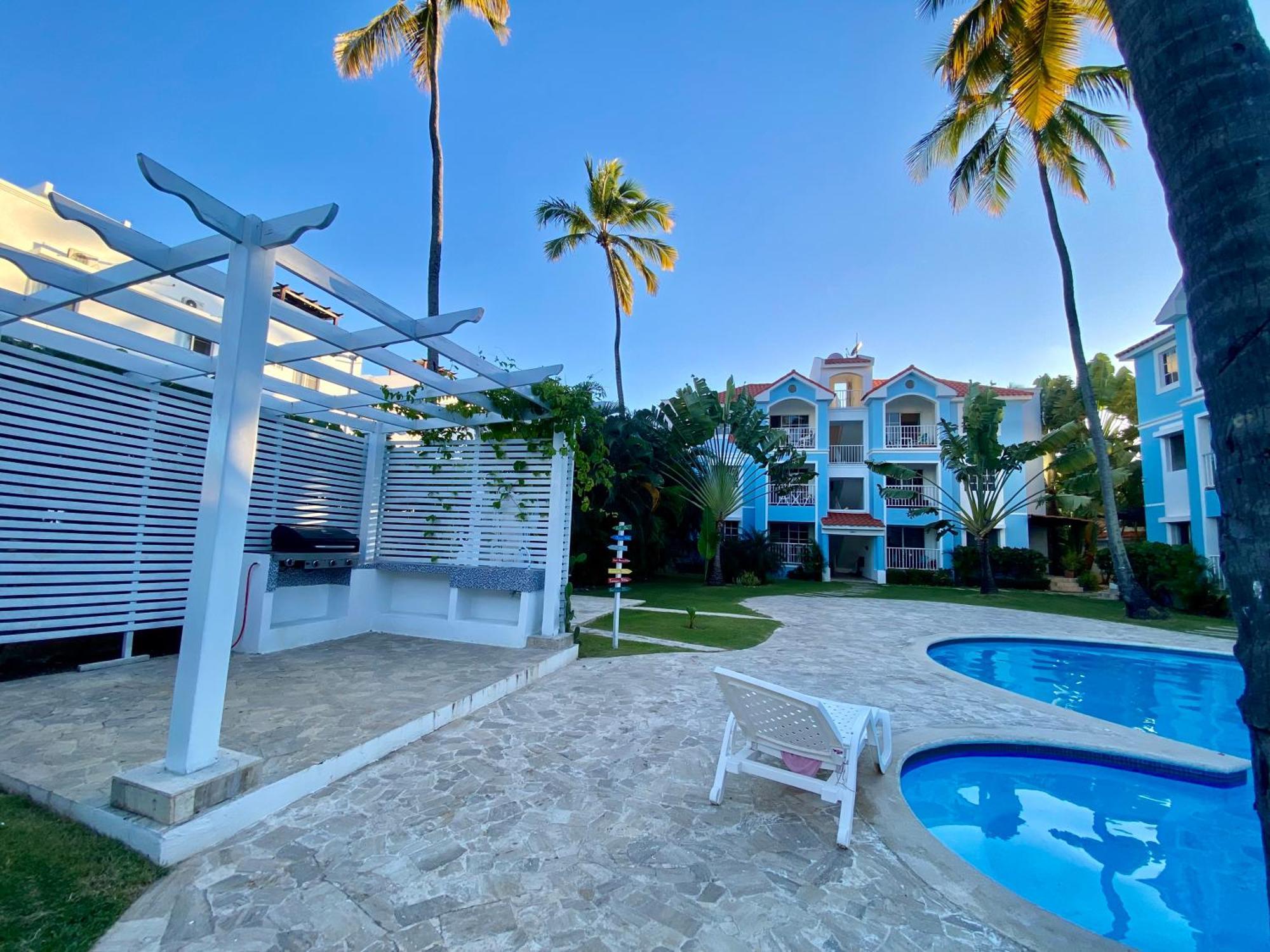 Madonna Pool Beach Los Corales Punta Cana Bagian luar foto