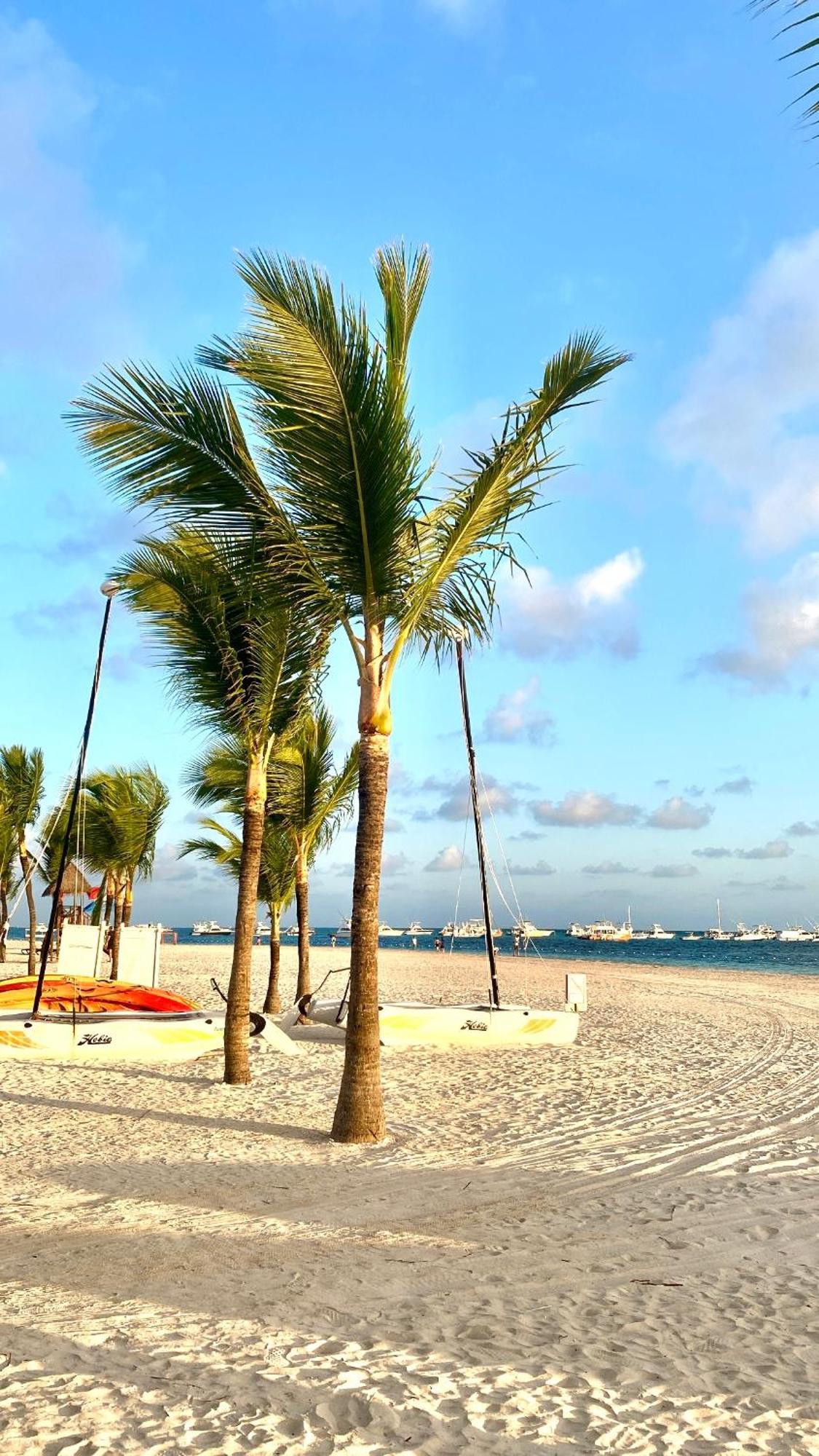 Madonna Pool Beach Los Corales Punta Cana Bagian luar foto