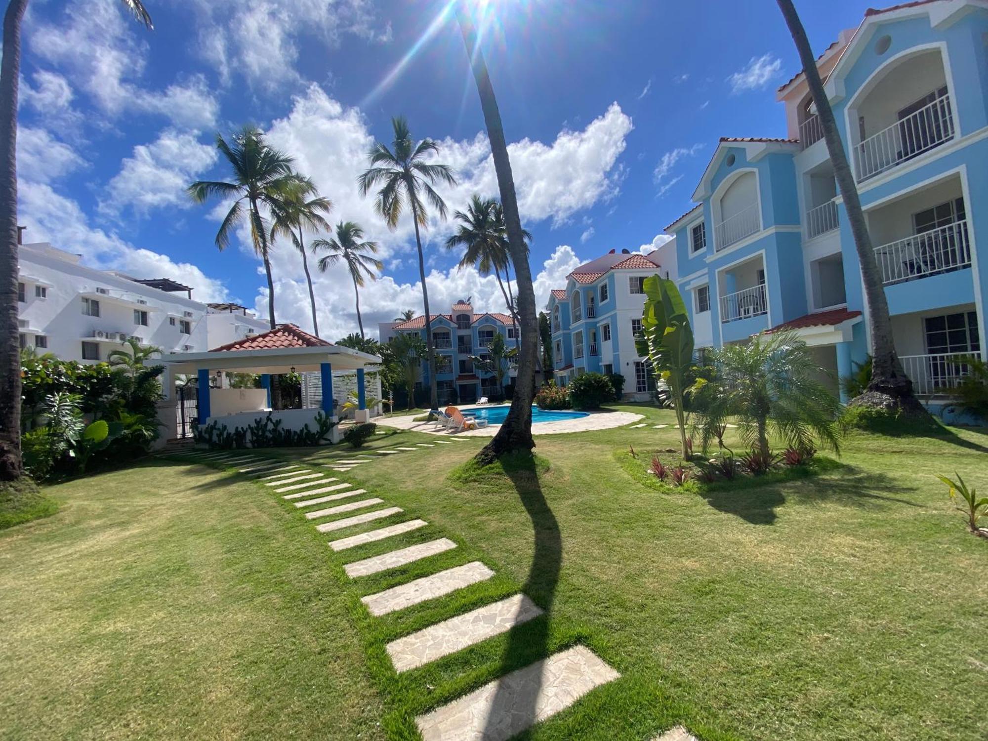Madonna Pool Beach Los Corales Punta Cana Bagian luar foto